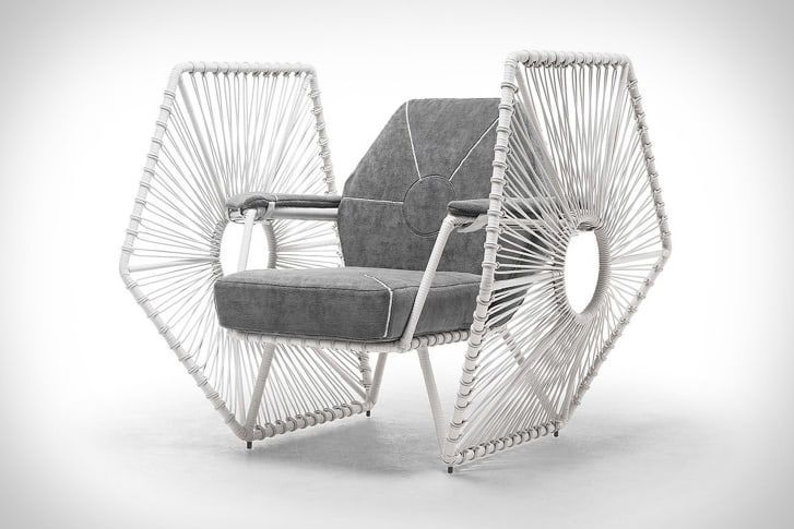 Chair, Furniture, Monochrome, Design, Wicker, Architecture, Still life photography, Black-and-white, Style, 