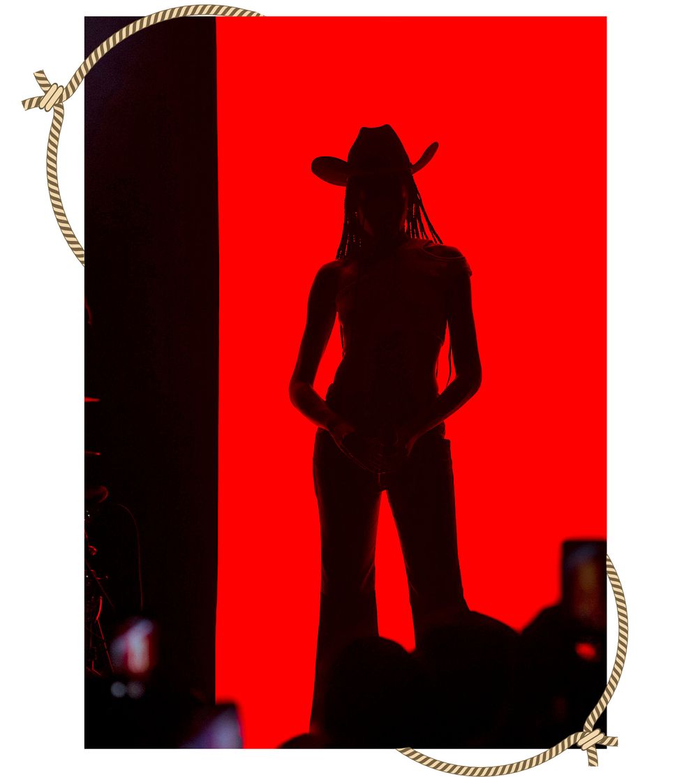 Red, Silhouette, Poster, Fictional character, Picture frame, 