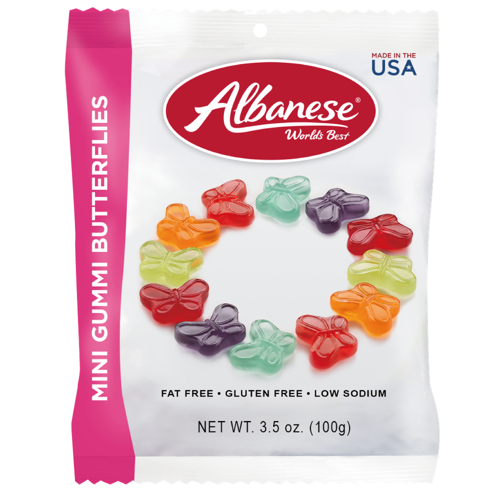 美國艾爾巴 Albanese小熊軟糖於全臺7-11繽紛上市！迷你漸層小蟲造型軟糖、全天然頂級小熊軟糖立刻開吃！