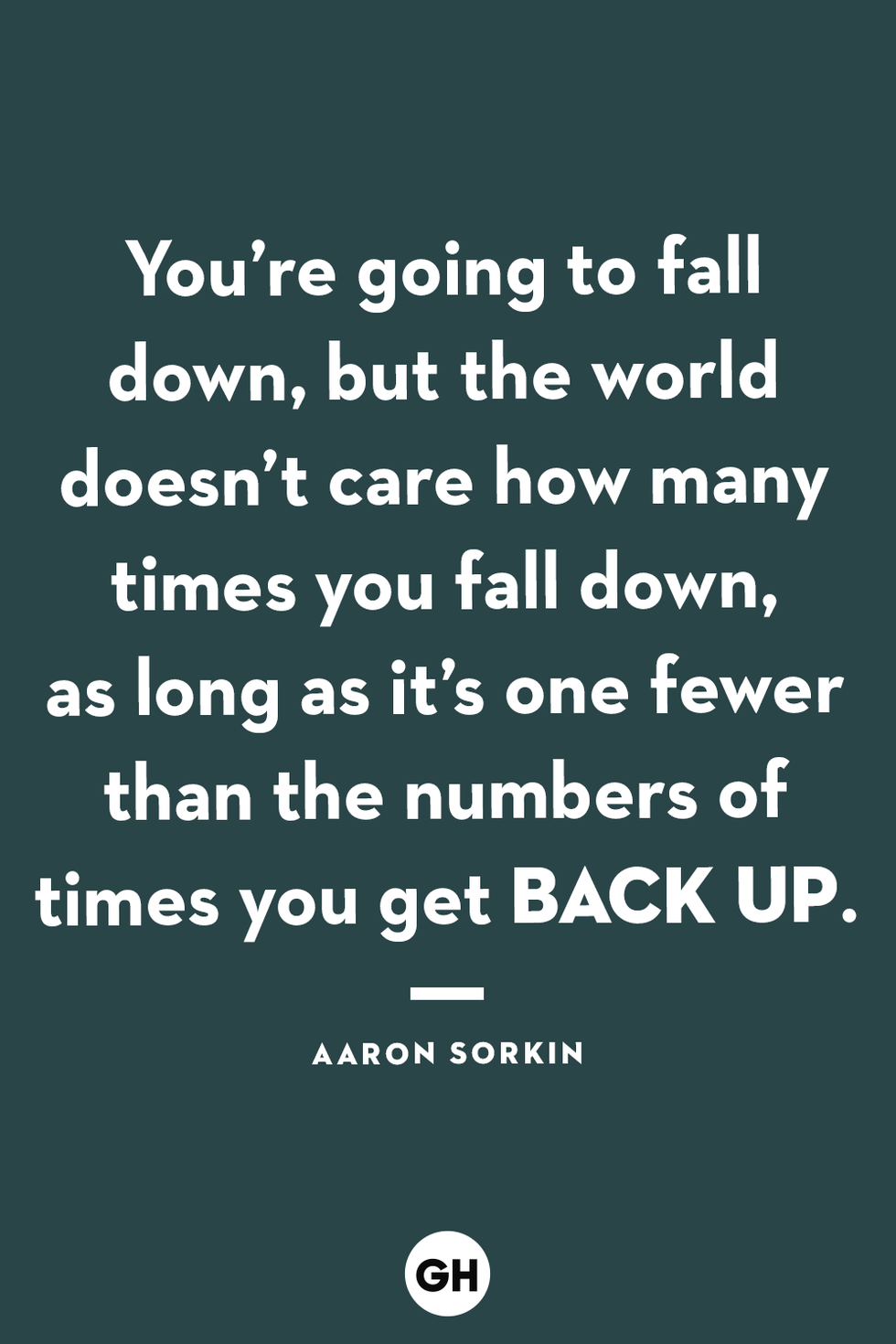 funny graduation quote by aaron sorkin