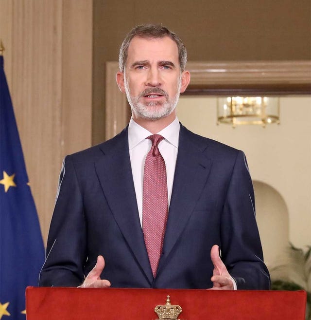 El rey Felipe habla sobre el coronavirus