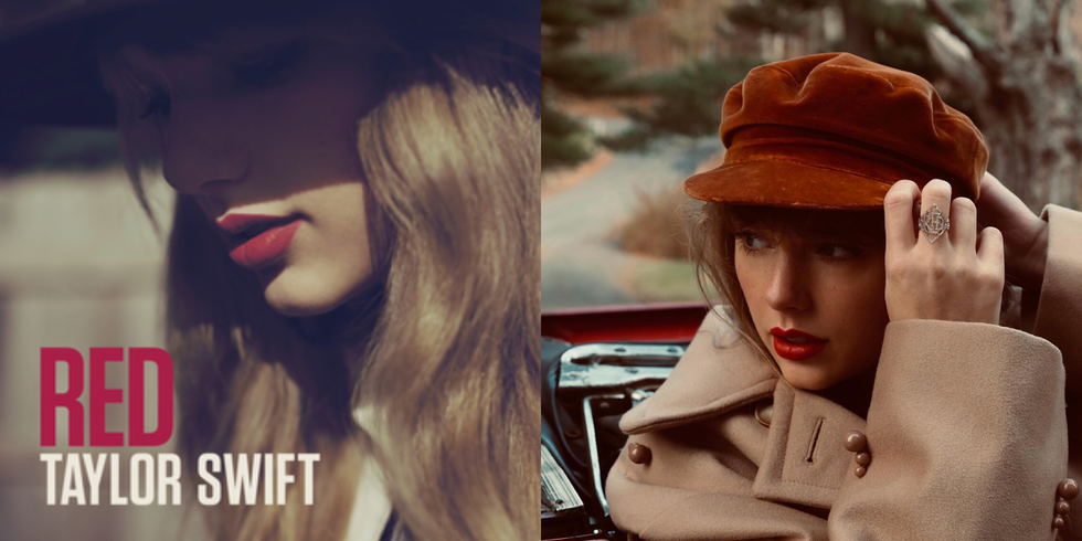 taylor swift red album cover taylor's version