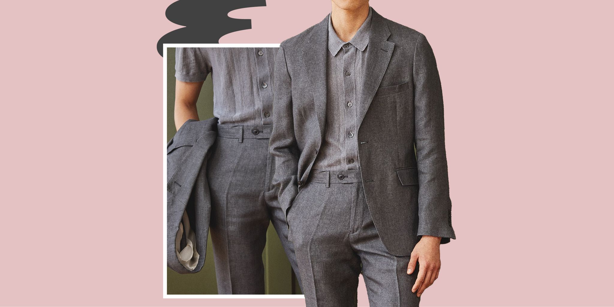 Beige Linen Long Sleeve Shirt Outfits For Men (37 ideas & outfits)