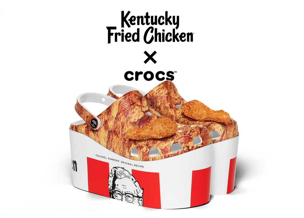 KFC Released Crocs That Look Like Fried Chicken Drumsticks