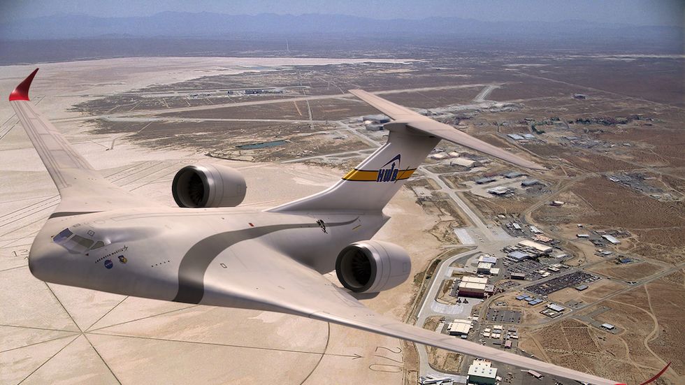 Air Force Plans New Blended Wing Body Cargo/Tanker Aircraft by