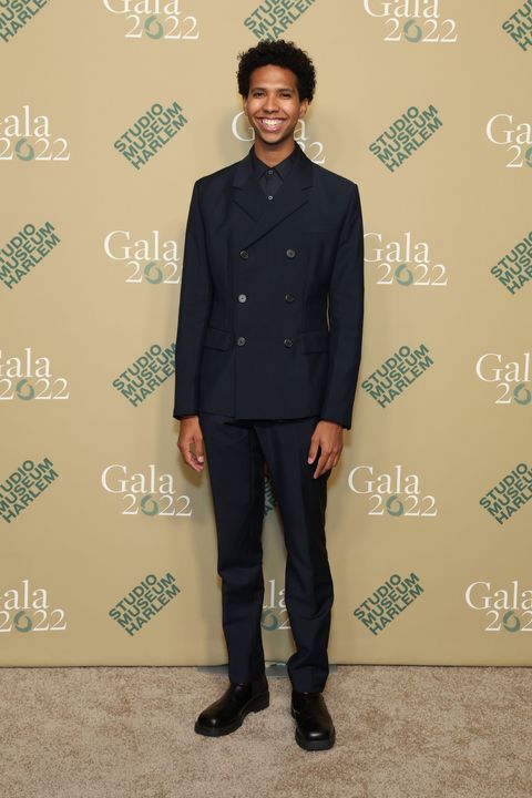 new york, new york   october 24 tyler mitchell attends the studio museum in harlems gala 2022 at the glass houses on october 24, 2022 in new york city photo by monica schippergetty images for the studio museum