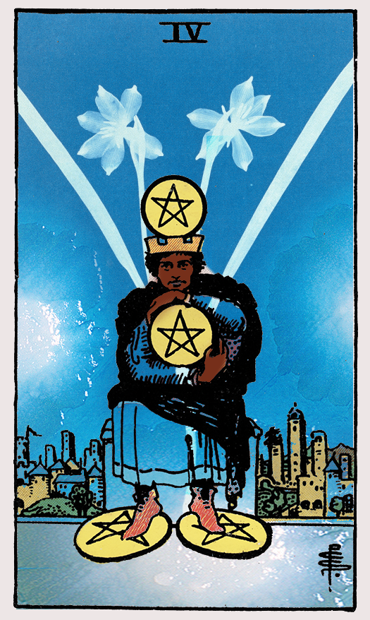 4 of pentacles