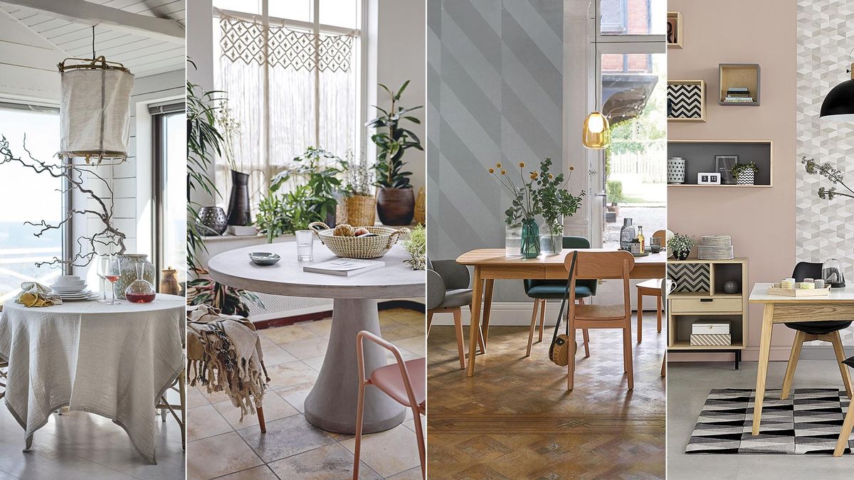Elige en Ikea la mesa de comedor perfecta según el tamaño de tu salón