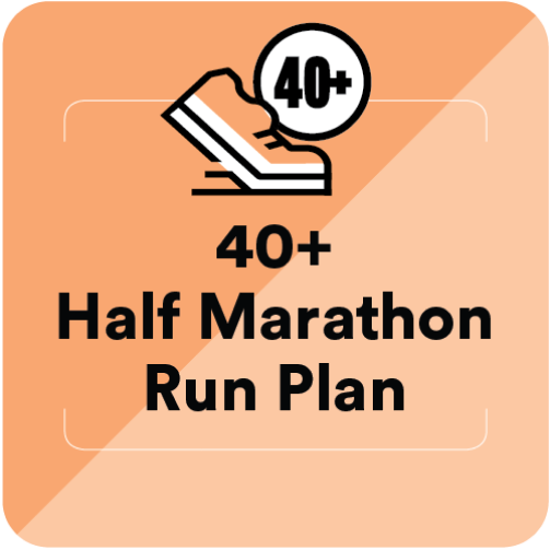 40 plus half marathon run plan