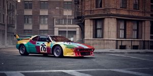 BMW M1 art car by Andy Warhol