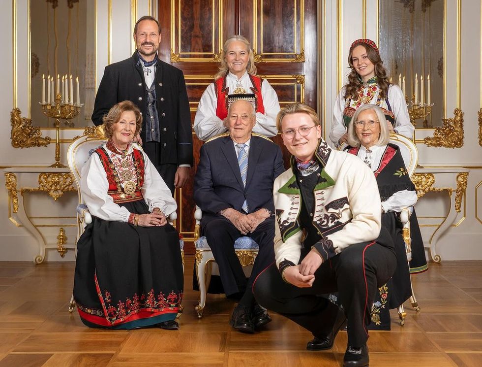 norway royal family portrait