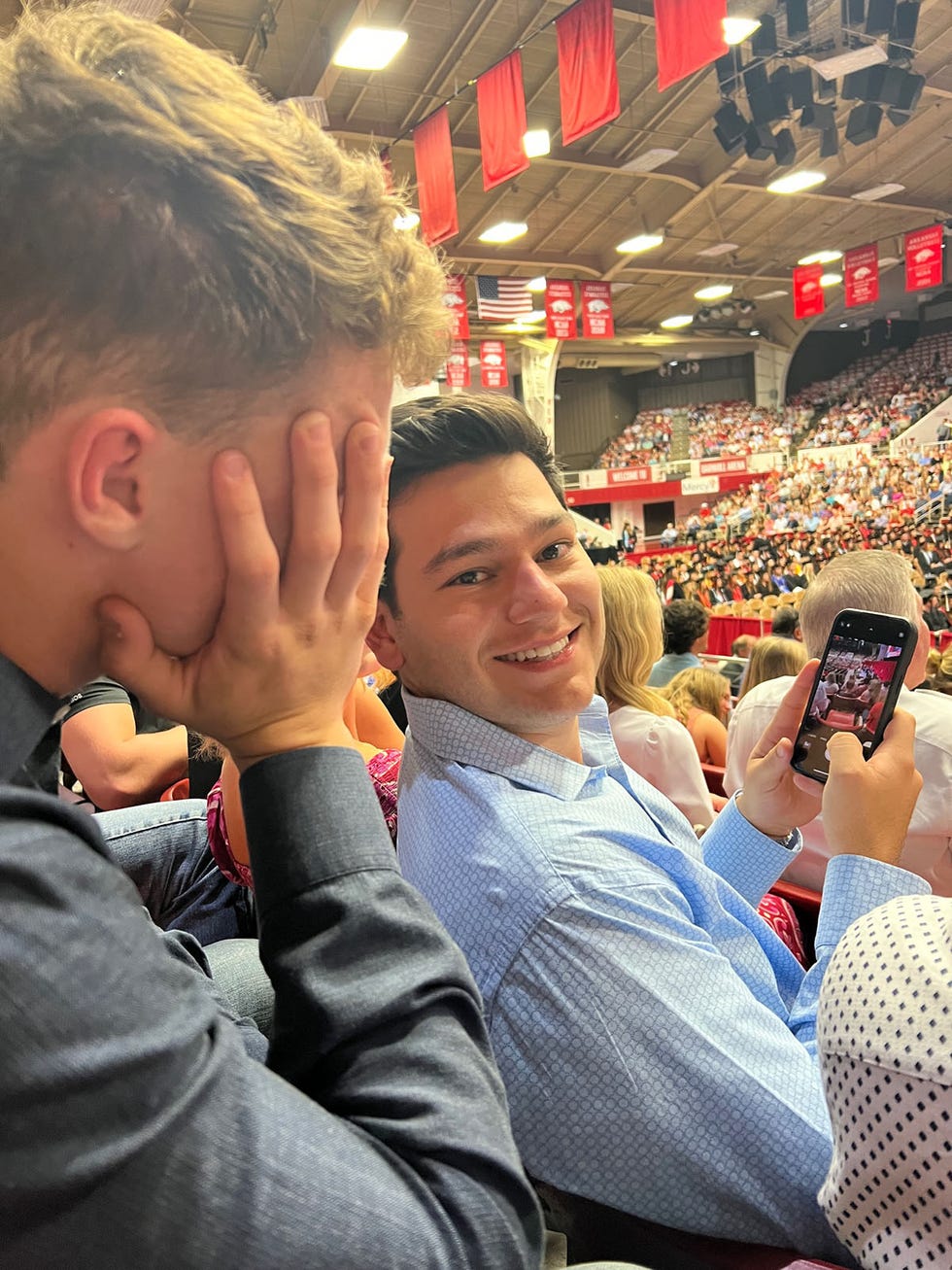 paige drummond graduation at university of arkansas may 2022