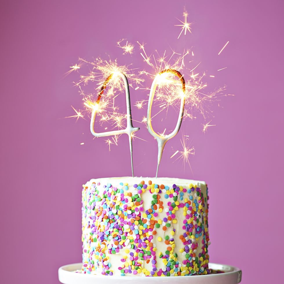 40th birthday cake