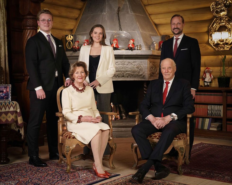 norway royal family christmas portrait