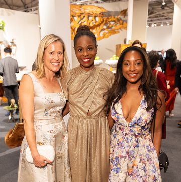 san francisco, ca october 11 marnie hellman, brandi hudson and maria toler attend the san francisco fall show opening night gala on october 11th 2023 at festival pavilion in san francisco, ca photo katie ravas for drew altizer photography
