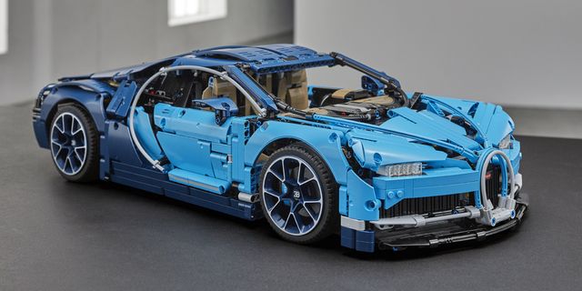 Behold: the full-size Lego Bugatti Chiron!