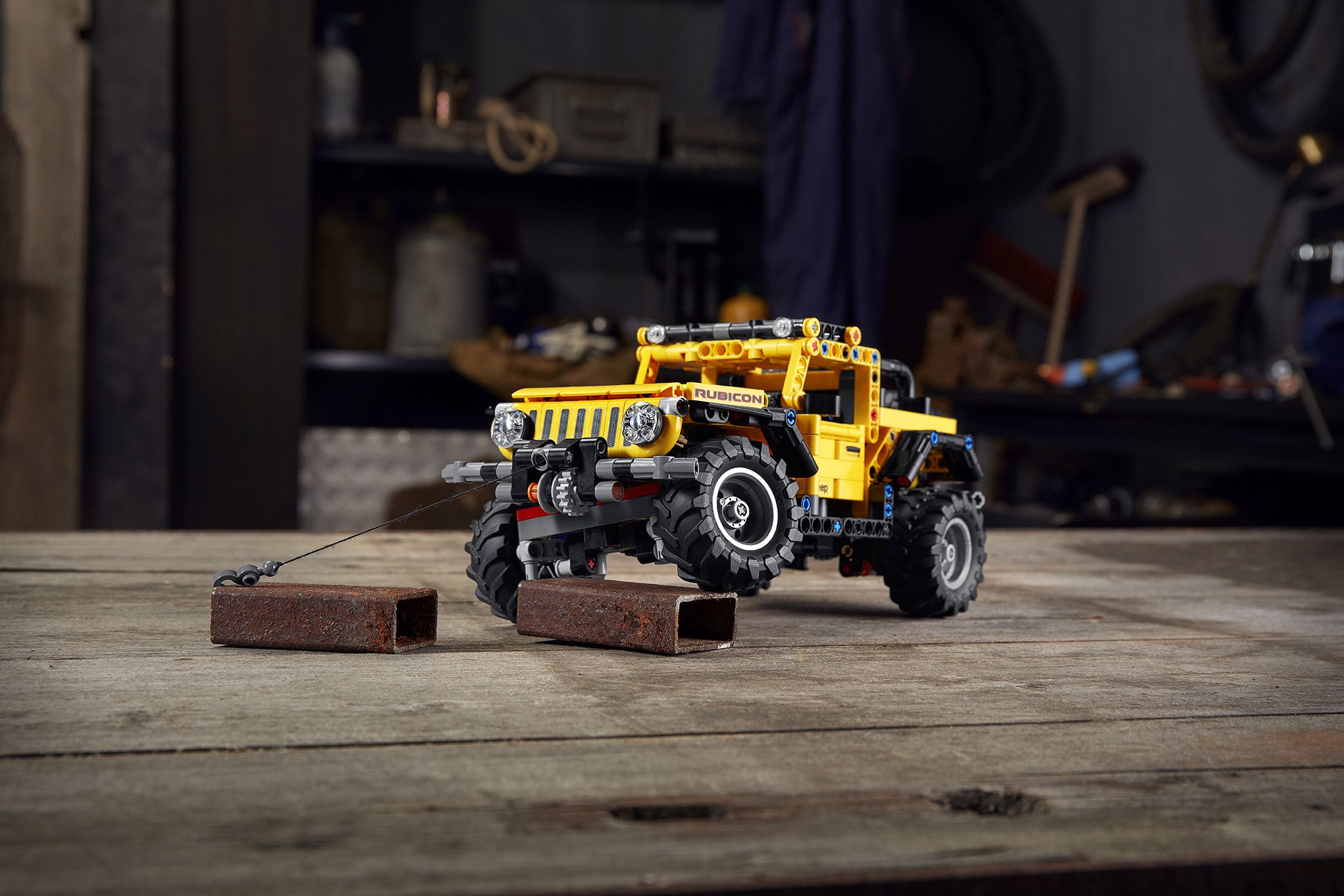 Lego Jeep Wrangler Ready to Tackle the Stay at Home Trail