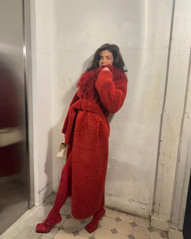 Kylie Jenner Proves Candy Apple Red Is The New Barbiecore Pink 