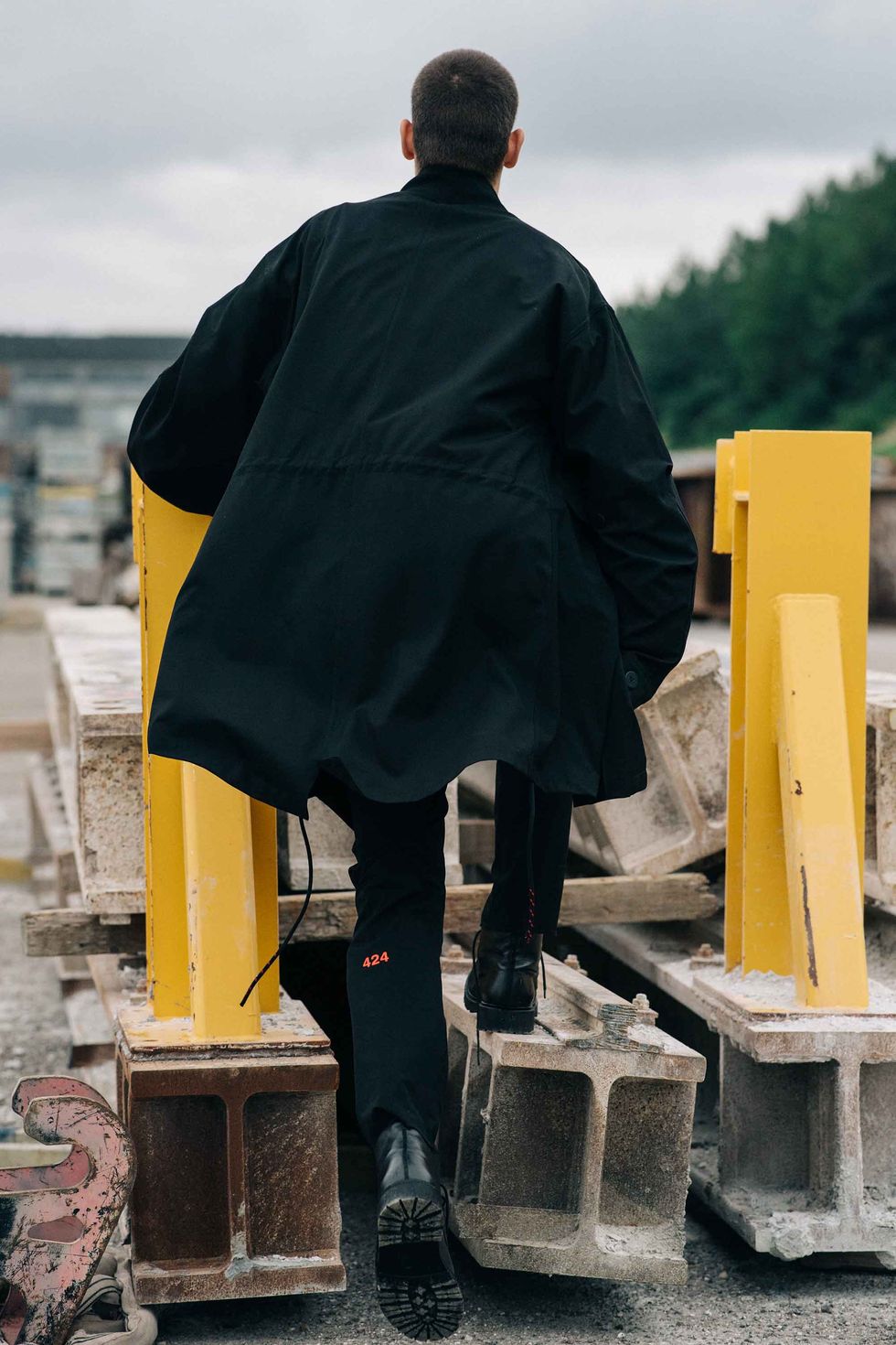 Water, Yellow, Outerwear, Standing, Sitting, Raincoat, Photography, Jacket, 