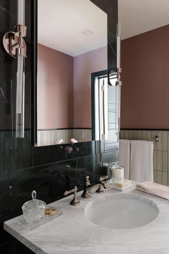 Interior Designer Eneia White Transforms an Outdated Bathroom into a ...