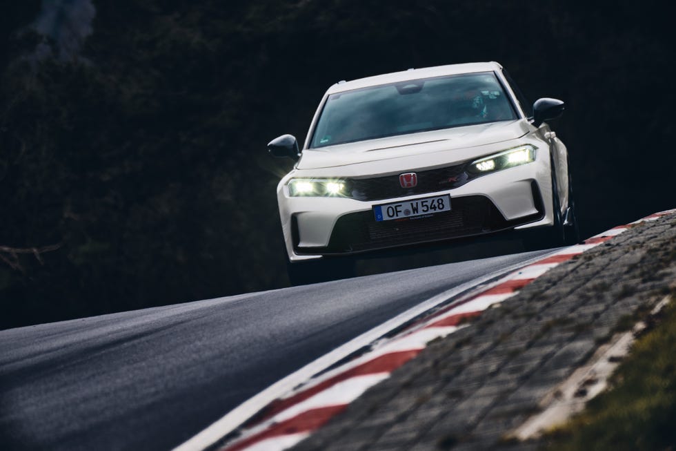 honda civic type r 2023 récord nürburgring