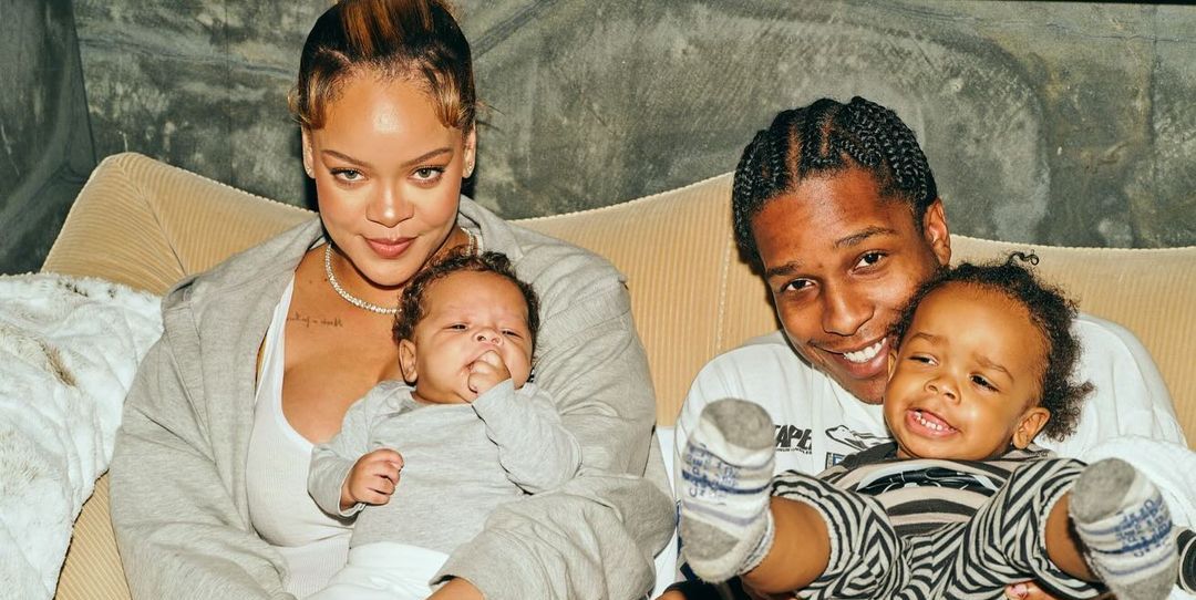 Rihanna and A$AP Rocky Celebrate Son RZA’s Birthday With At-Home Family Photos