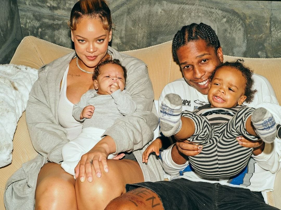 Rihanna, A$AP Rocky Celebrate Son RZA's Second Birthday