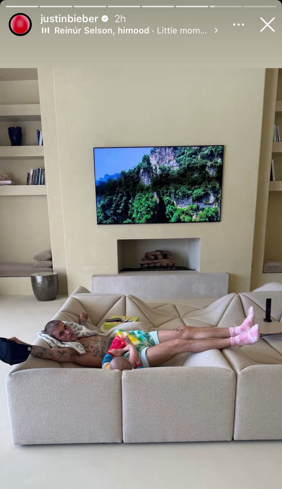 The Cult-Favorite Sofa in Justin and Hailey Bieber's Viral Posts Costs More Than Your Car