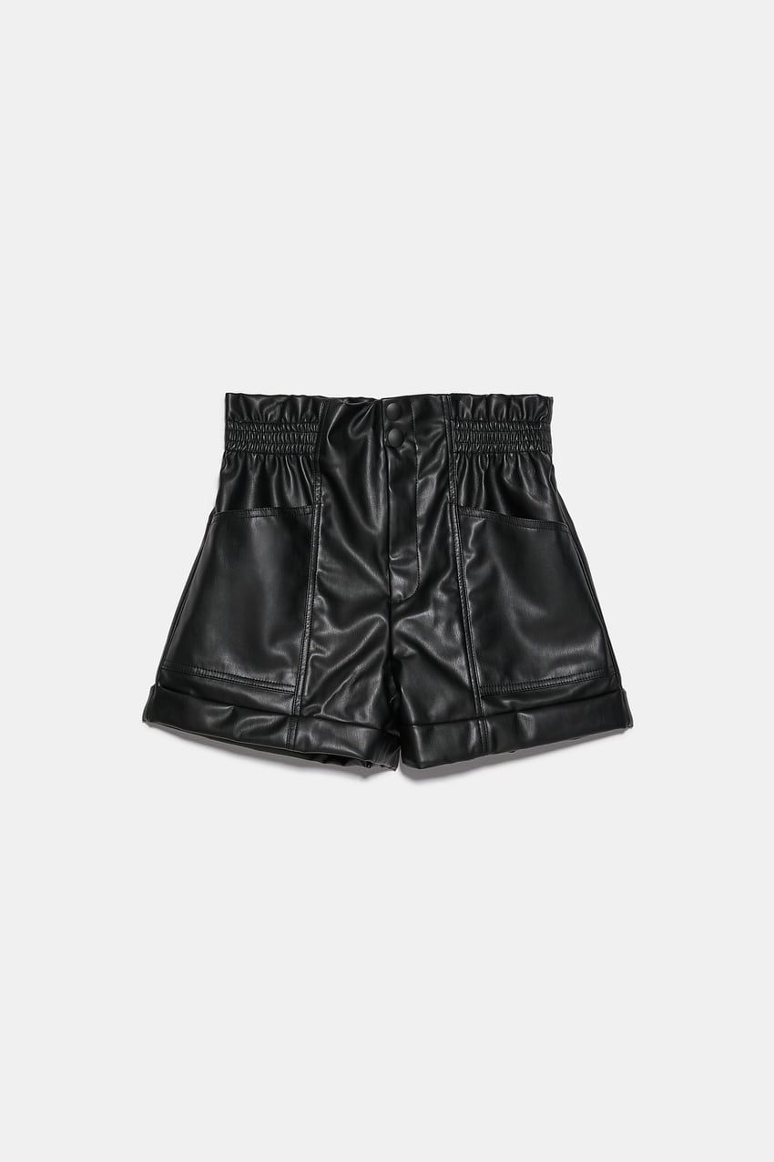 Shorts de cuero discount mujer