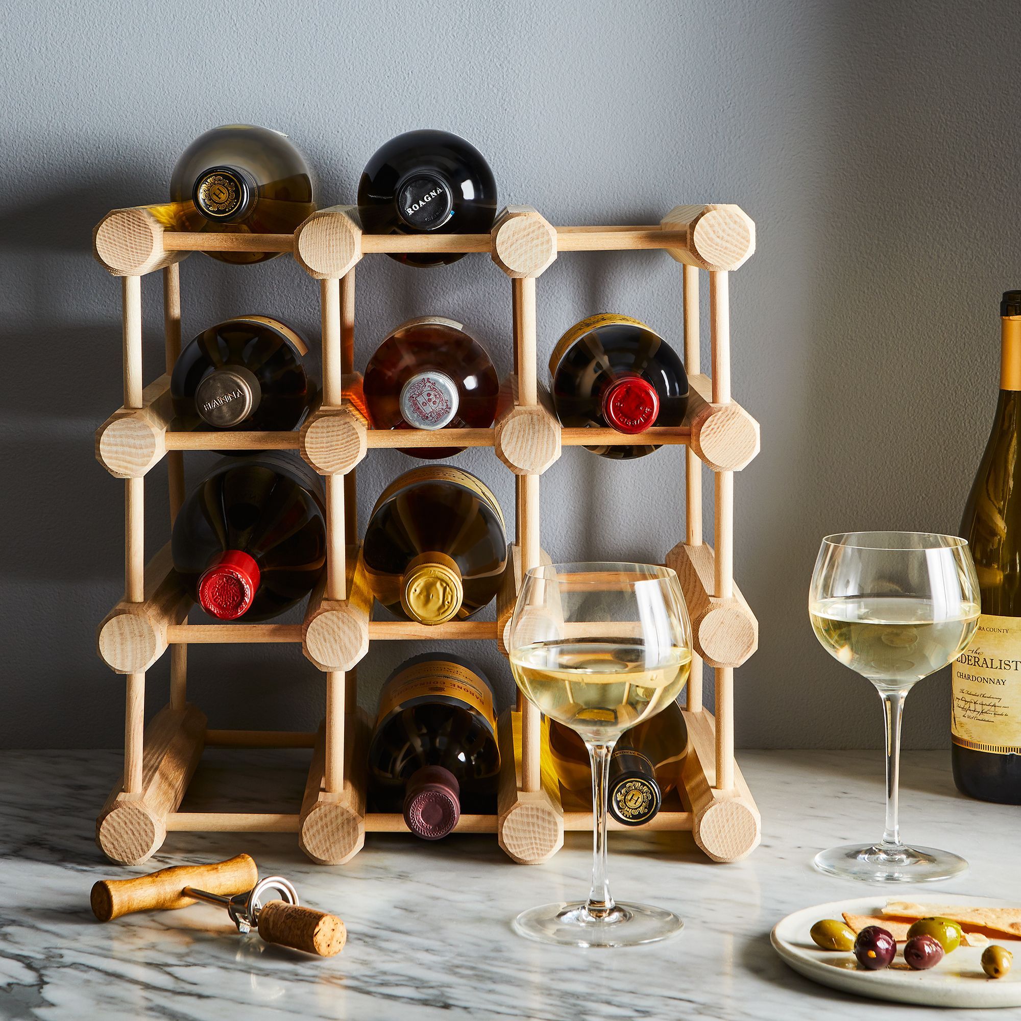 Or, for the ladies, the super-stylin' WineRack.
