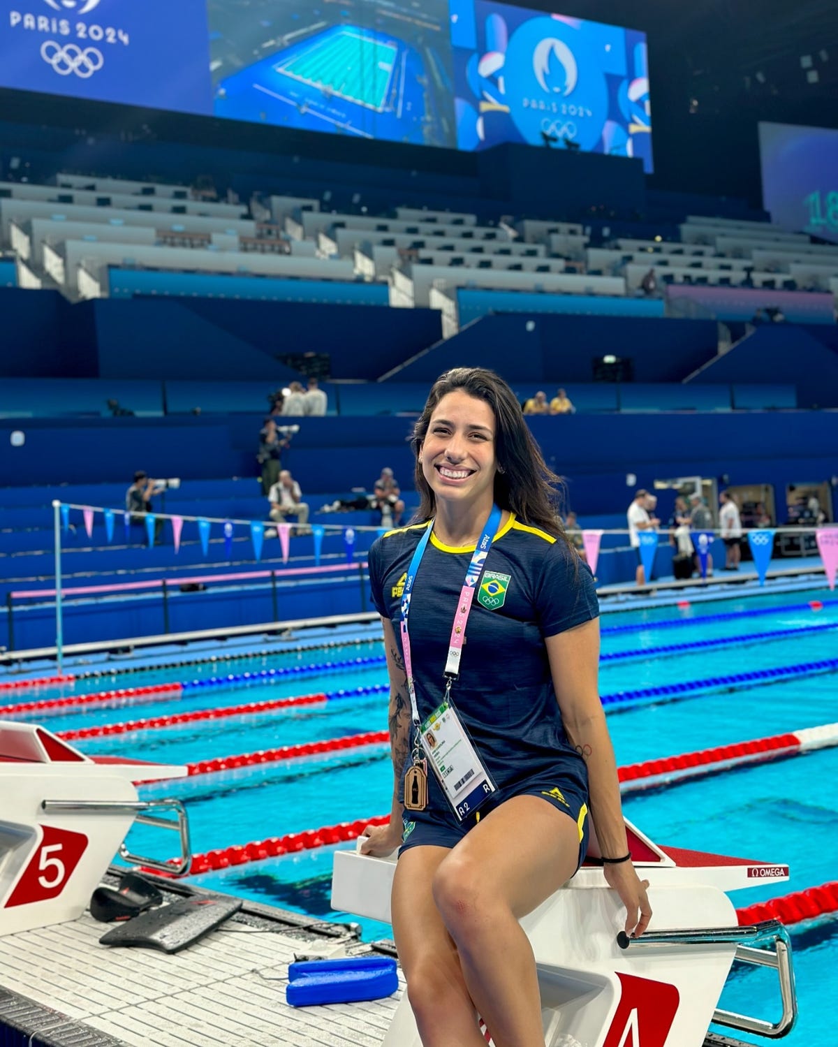 Breaking Down All the Olympic Village Drama With Brazilian Swimmer  