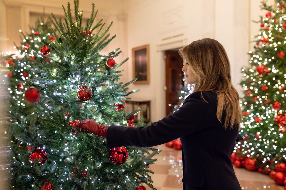 The 2018 White House Christmas Theme Is Apparently 'The Shining'