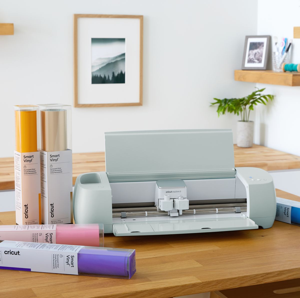 Cricut Joy Machine with Insert Cards and Smart Vinyl Bundle for Beginner  DIY Projects