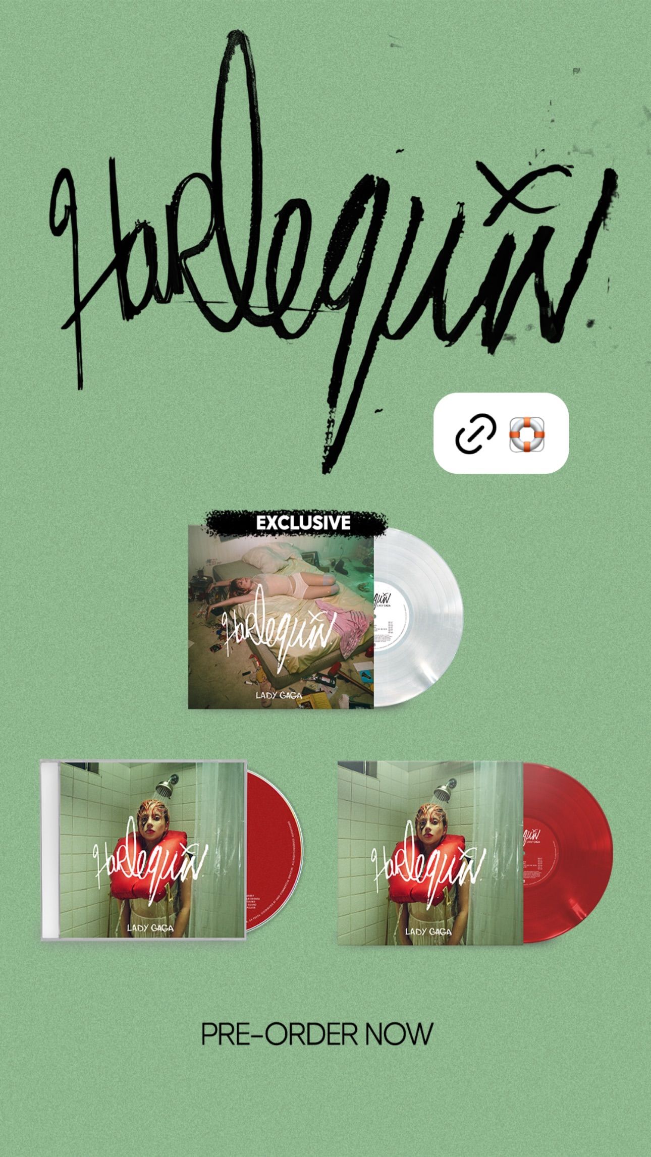 Harlequin Standard Vinyl - Lady Gaga Official Store
