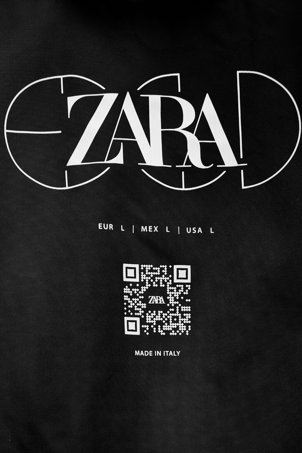 nueva etiqueta de zara