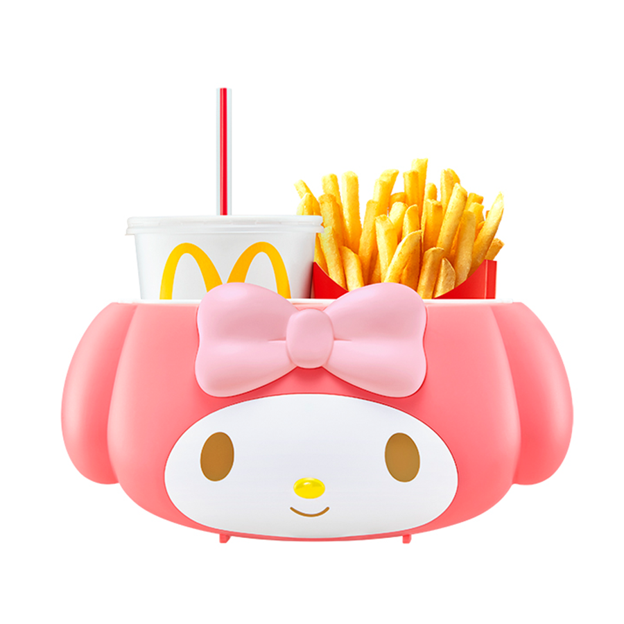 美樂蒂即將攻佔日本麥當勞！超可愛的「飲品薯條筒」，還可以掛車上、方便餵食！