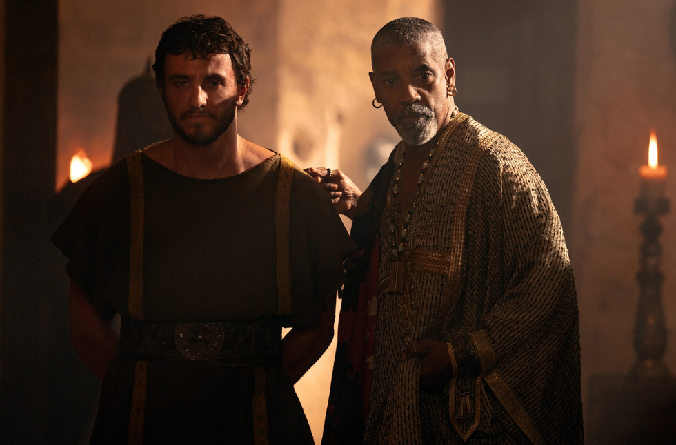 denzel washington gladiator ii