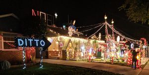 Christmas lights, Light, Night, Lighting, Christmas decoration, Event, Interior design, Tree, Fête, Electricity, 