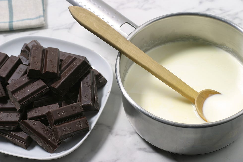 mousse de chocolate