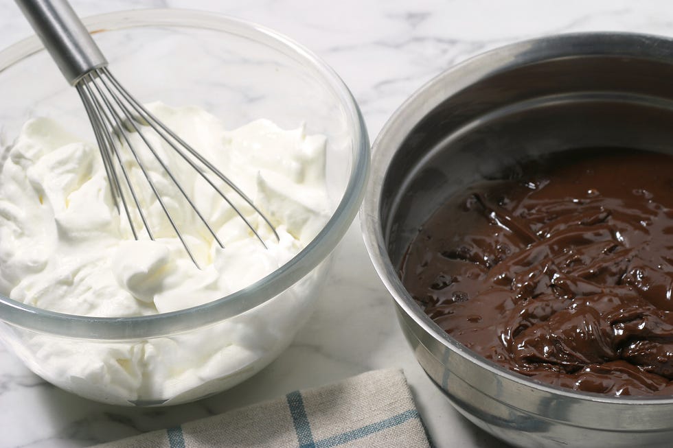 mousse de chocolate