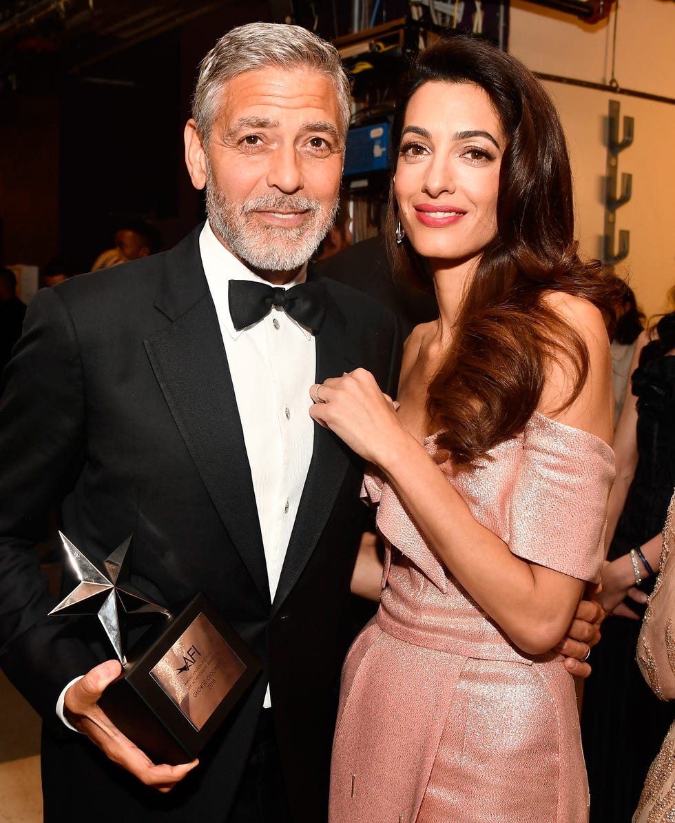 american film institute's 46th life achievement award gala tribute to george clooney   backstage