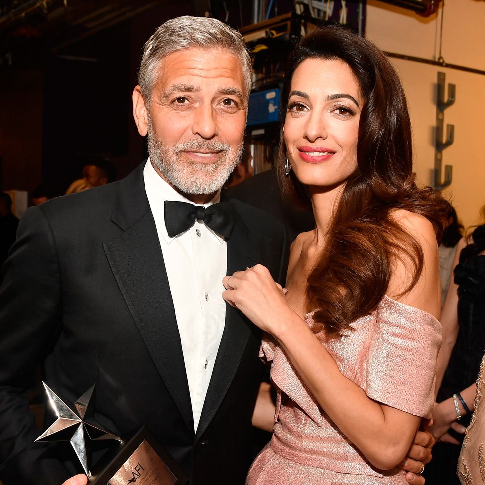 american film institute's 46th life achievement award gala tribute to george clooney   backstage