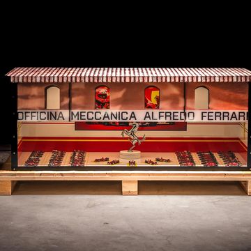 47 piece ferrari f1 model collection