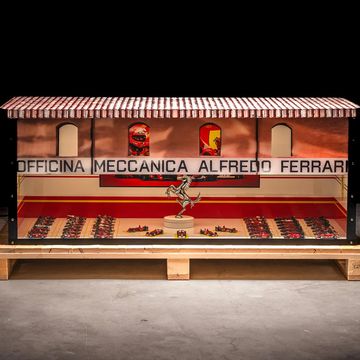 47 piece ferrari f1 model collection
