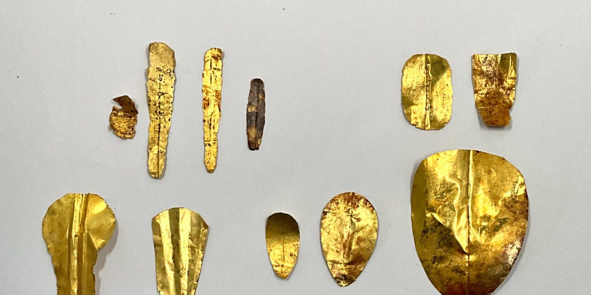 2000-Year-Old Mummies Found with Gold Tongues in Egypt