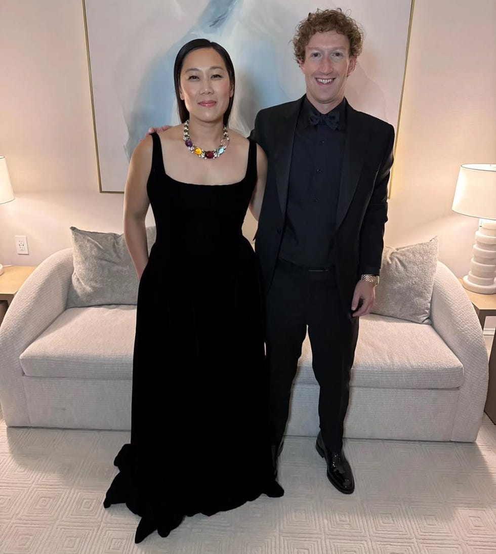 Priscilla Chan and Mark Zuckerberg