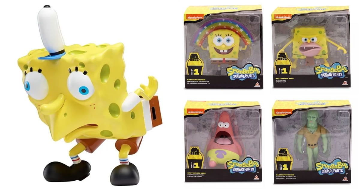 SpongeBob SquarePants memes get action figures, and other