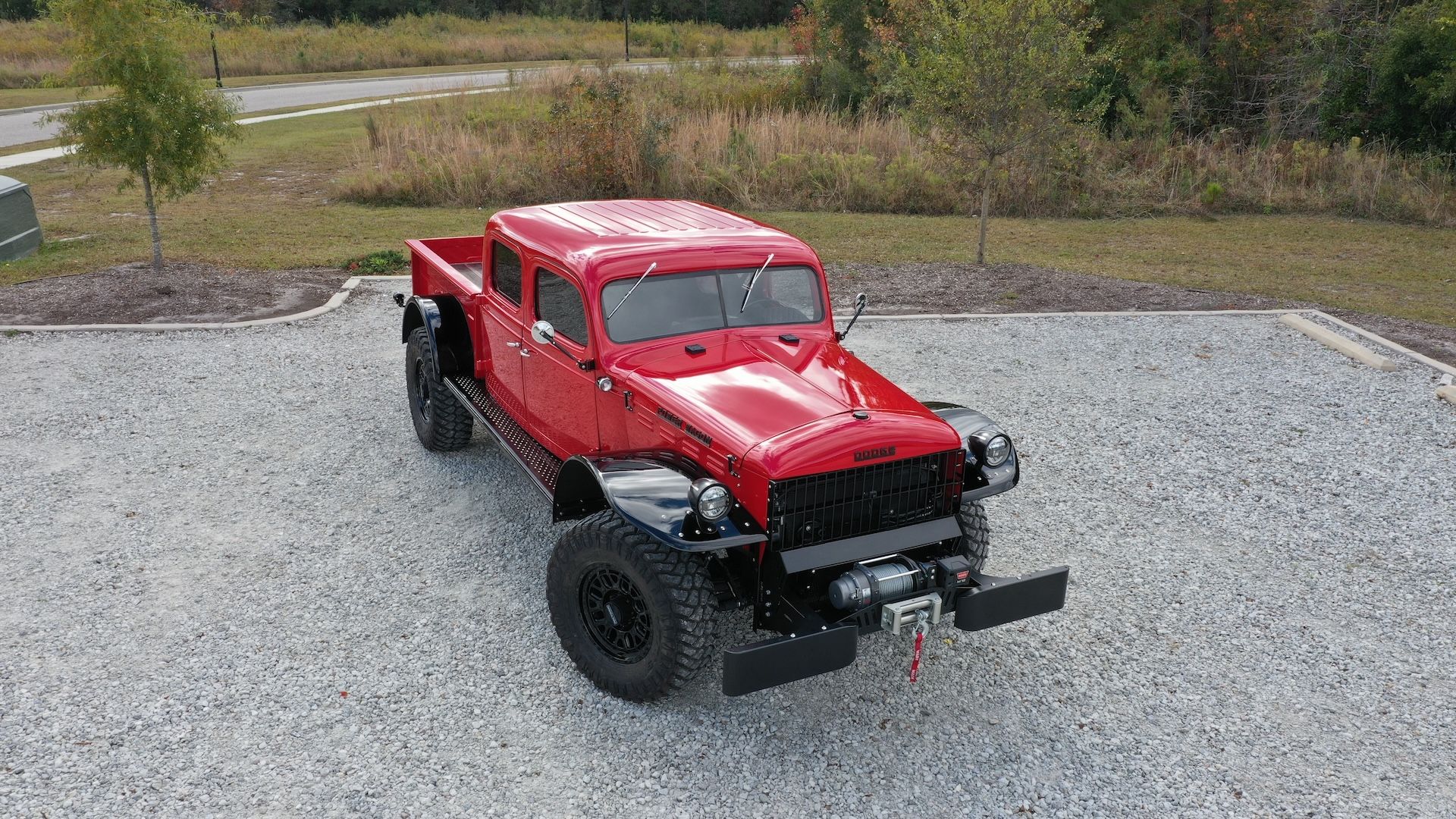 image of "Desert Power Wagons Builds a Mega Retro Truck on Top of a New Ram"