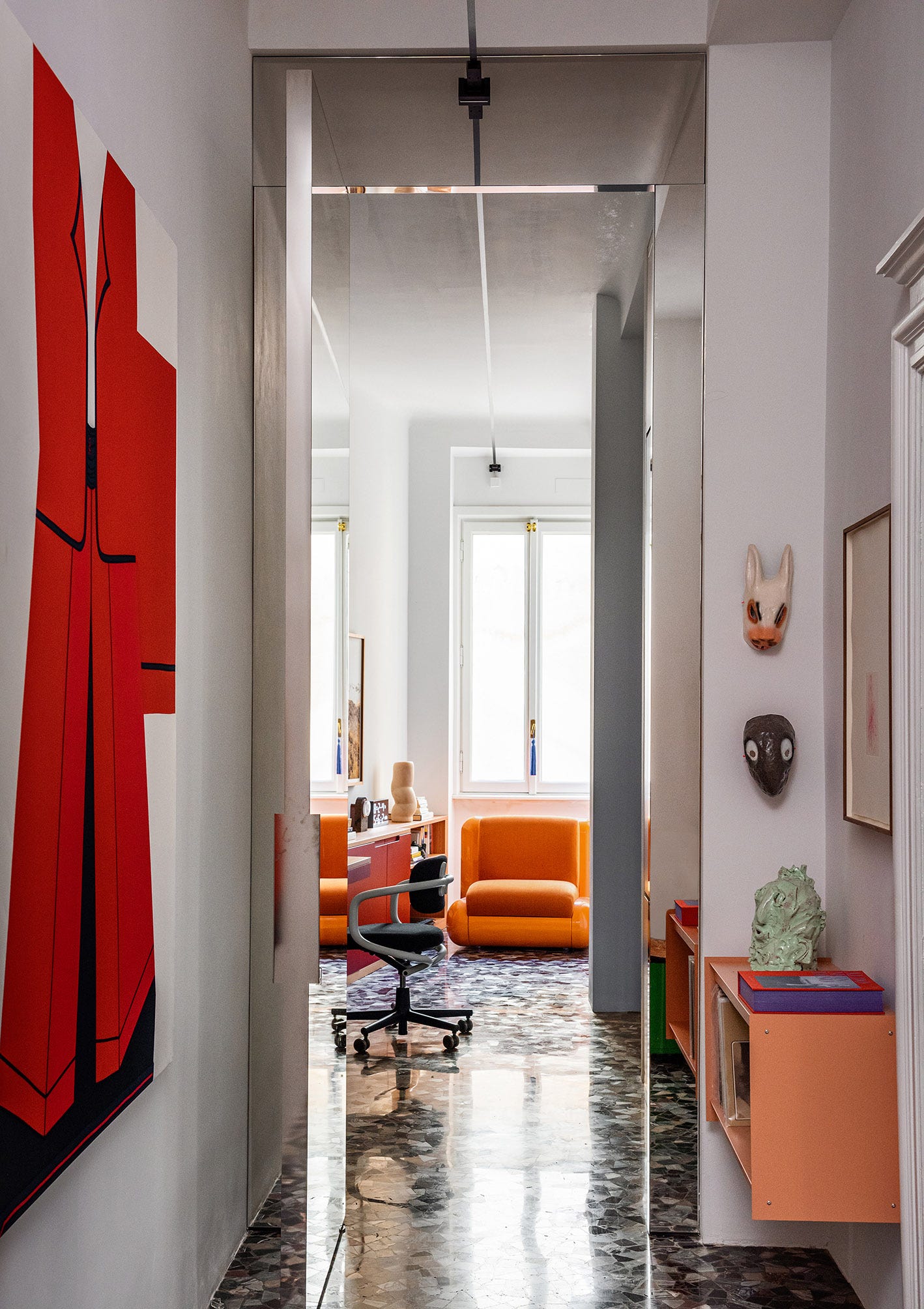 How One Creative Couple Turned A Traditional Milanese Apartment Into A Modern Design Haven