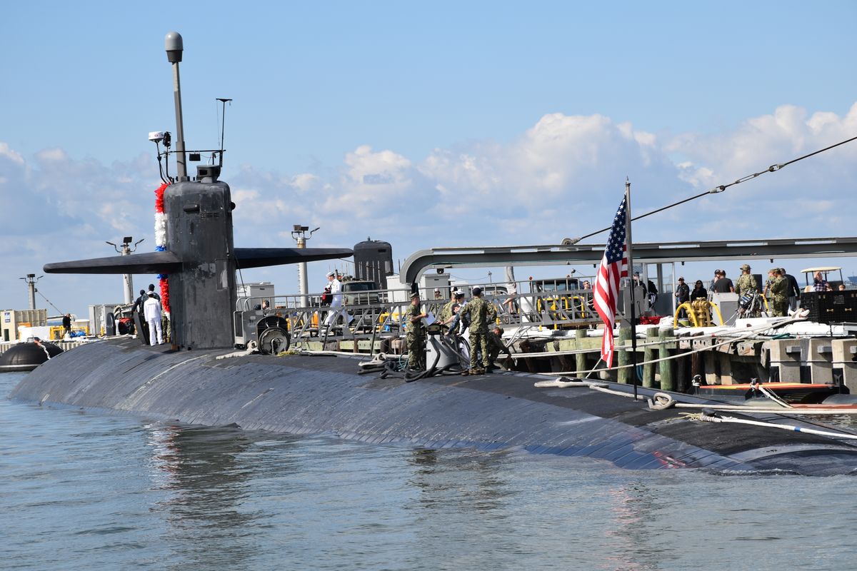 USS Newport News return from Deployment